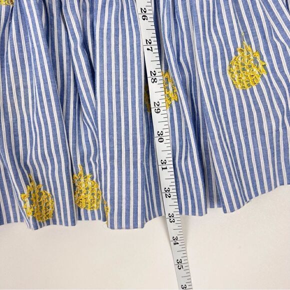 J. CREW Embroidered Pineapple Skirt & Tank Size XS & 2.  SELLING AS A SET - Picture 14 of 14